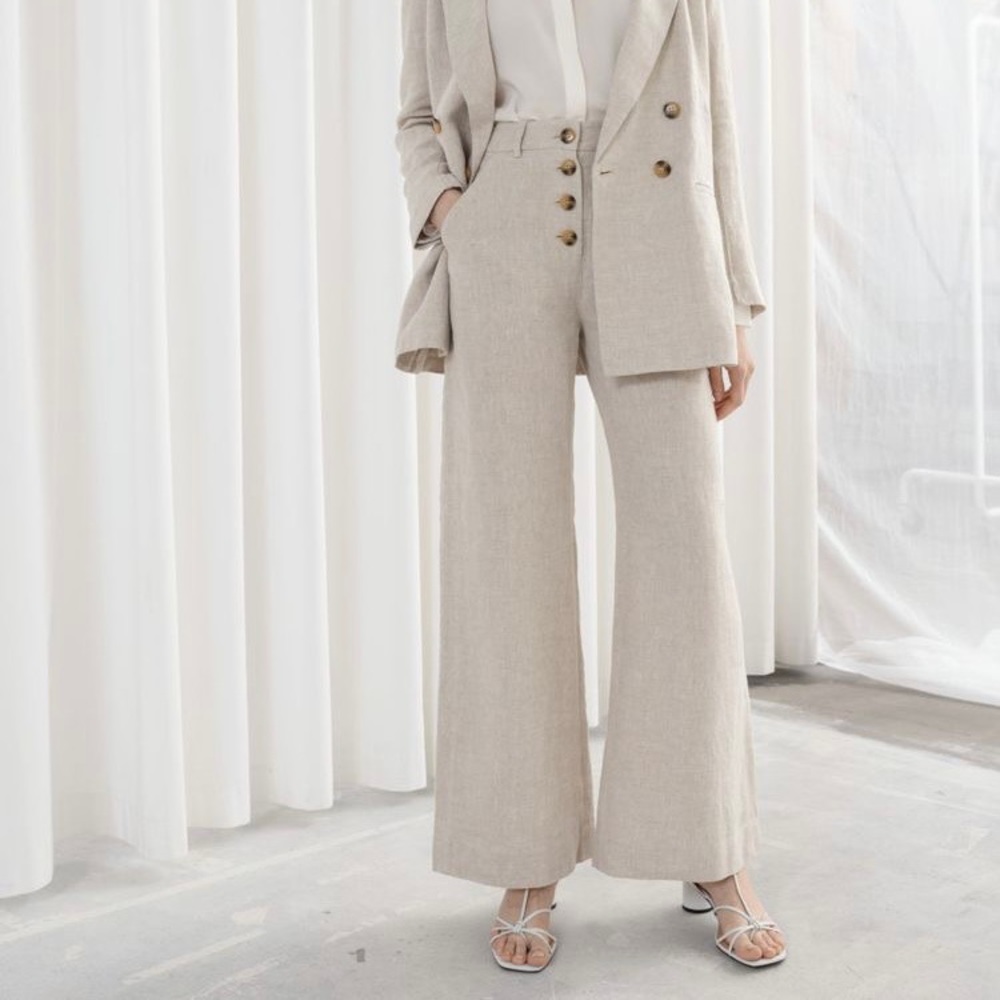 Brand new &Other stories linen trousers